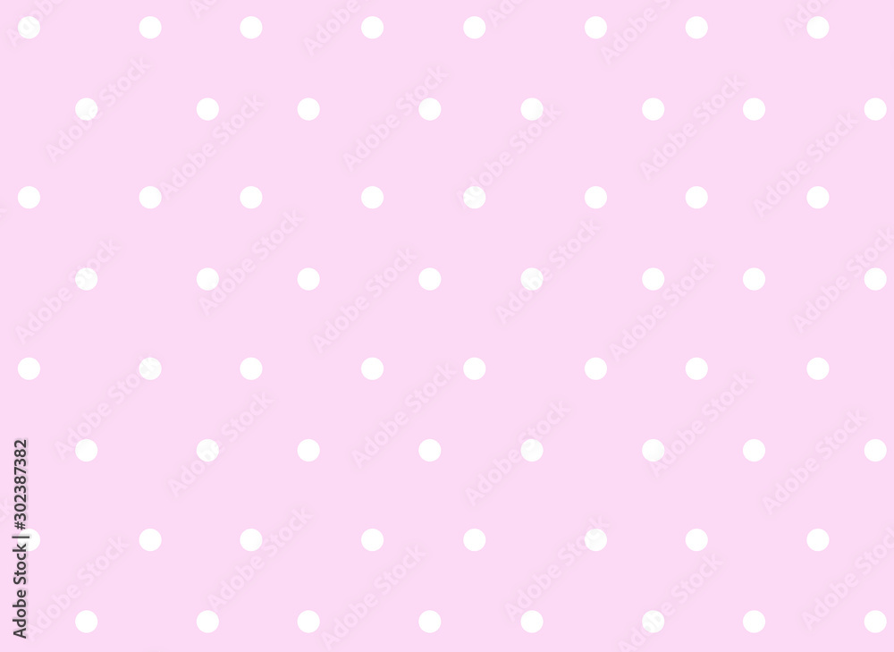 vector pattern with white dots on pink background vector pattern with white dots on pink background