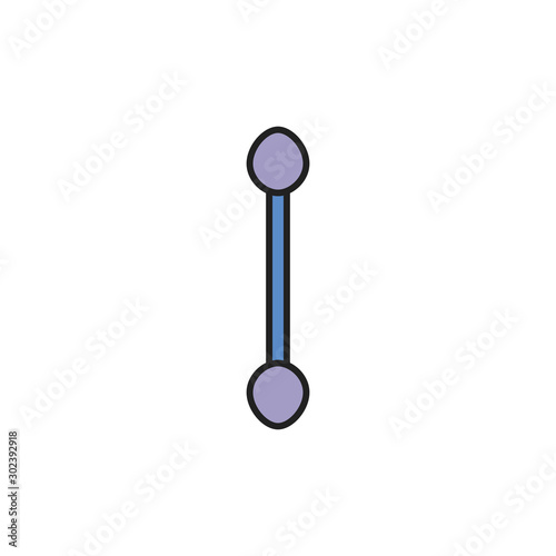 Isolated shadow applicator fill design