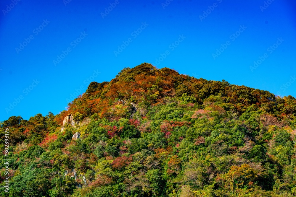 深耶馬の紅葉