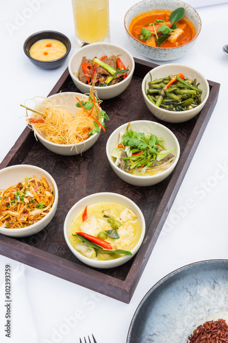  main food set thai food