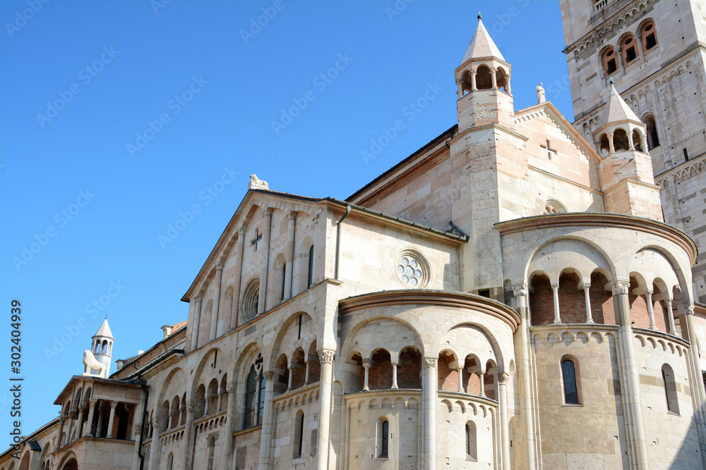 The  is a masterpiece of the Romanesque style. It was built in the year 1099 by the architect Lanfranco on the site of the sepulcher of San Geminiano.