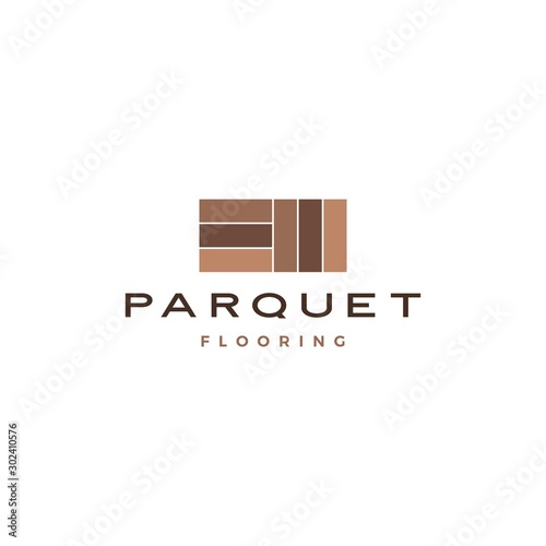 wood parquet flooring vinyl hardwood granite tile logo vector icon illustration