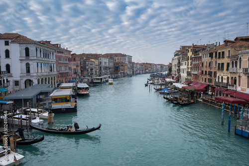 Grand canal at Venice  Italy