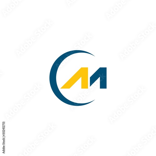 Free Download M Letter Logo - GFXLoad