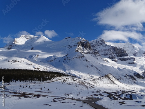 Amérique du Nord, Canada, Colombie-Britannique et Alberta, Parc national du Canada de Jasper à Bannf, la route des glaciers