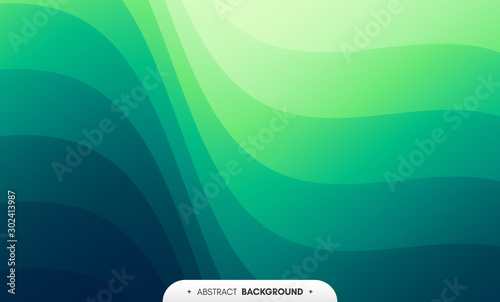 Abstract wavy background with curves lines. Concept of cover with dynamic effect. Vector illustration for design.