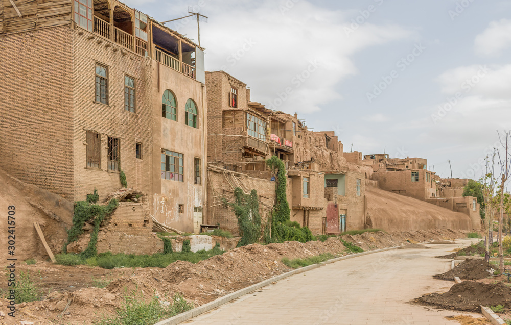 Kashgar, China - even if almost totally demolished in favour of the 