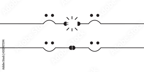 Disconnected wi fi or wire. Internet loss
