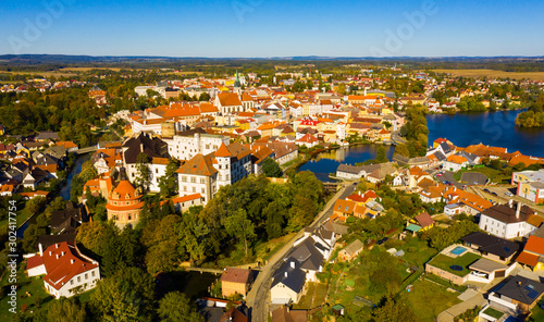 Czech town Jindrichuv Hradec