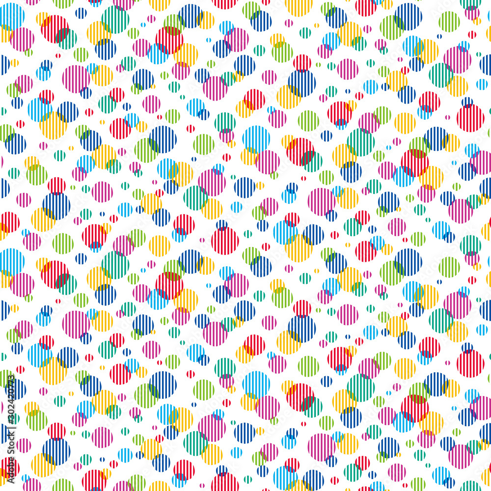Pattern swatche, Striped polka dots Pattern swatche, Striped polka dots