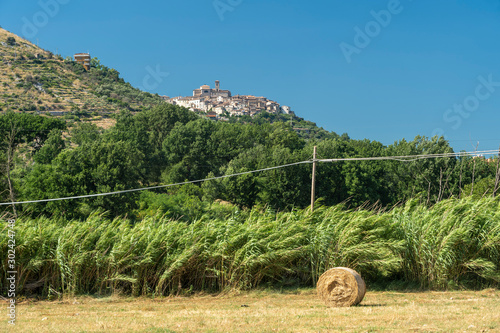 Rural landscape near Prossedi, Lazio photo