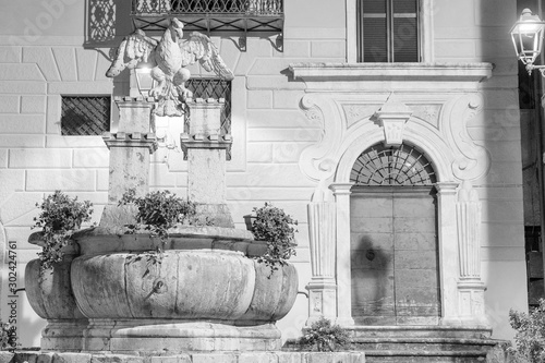 Картината върху платно Arpino, Italy, by night