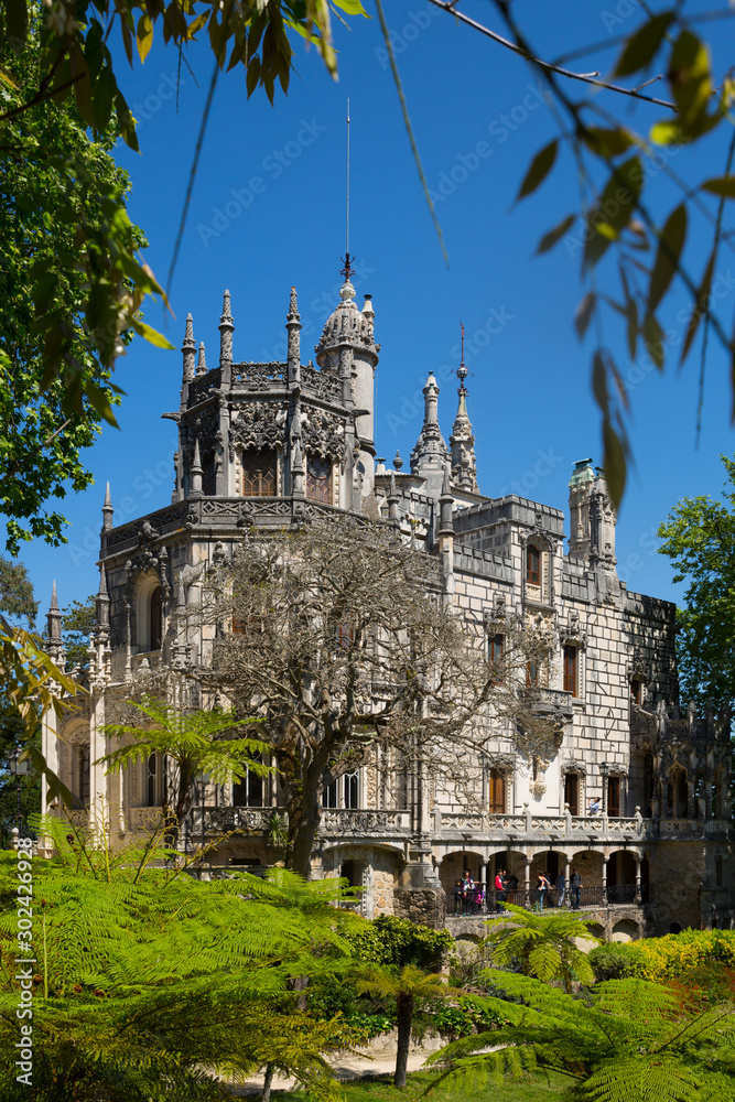 Obraz premium Palace in Quinta da Regaleira, Sintra