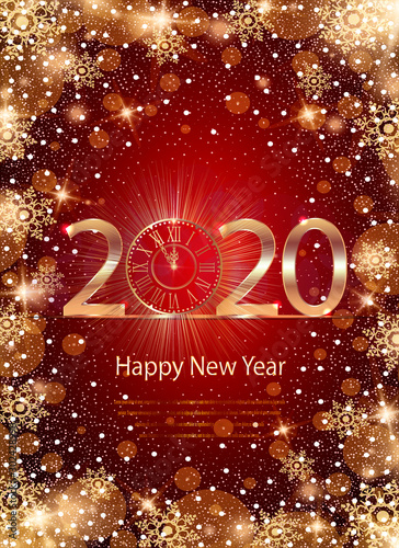 2020 Happy New Year poster ...