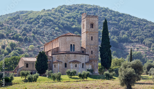 Принти на полотні Abbazia di Sant'Antimo