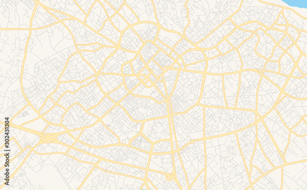 Printable street map of Misratah, Libya Printable street map of Misratah, Libya