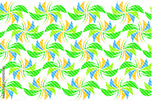 modern fabric pattern such as swivel