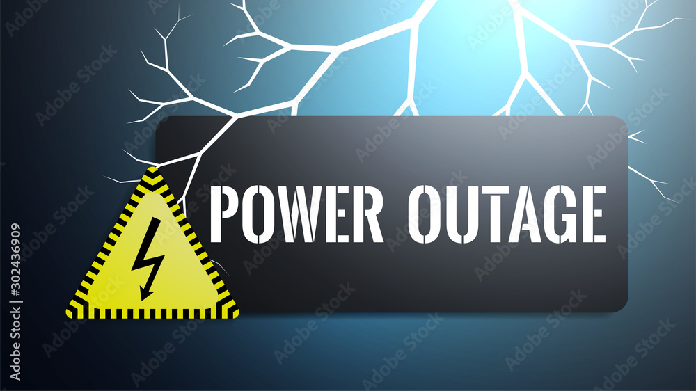 Power Outage Stock Illustration - Download Image Now - Blackout