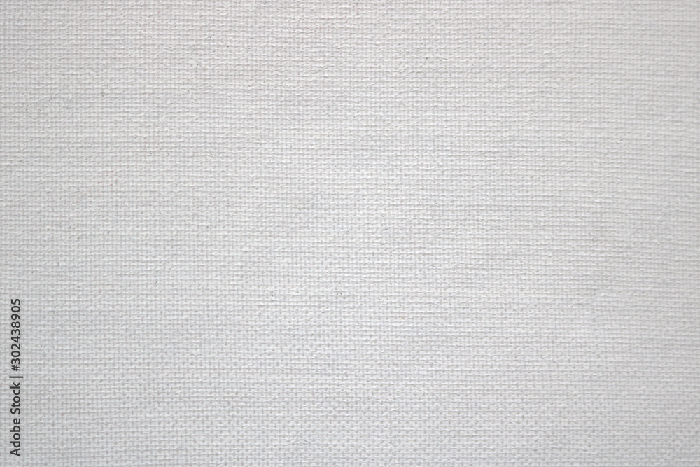 white canvas surface - fabric material texture in a blank background - obrazy, fototapety, plakaty 