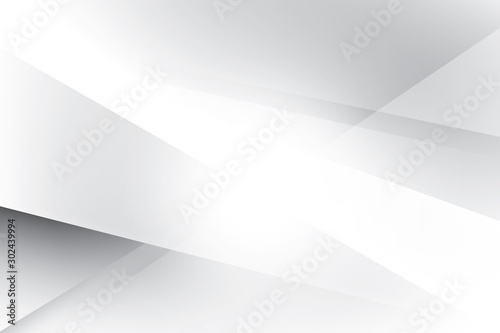 Abstract geometric white and gray color background. Vector  illustration.