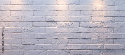 white brick wall texture background