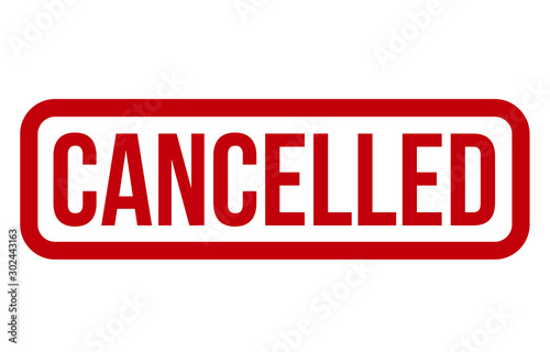 Cancelled Rubber Stamp. Cancelled Rubber Stamp Seal Vector Illustration – Vector