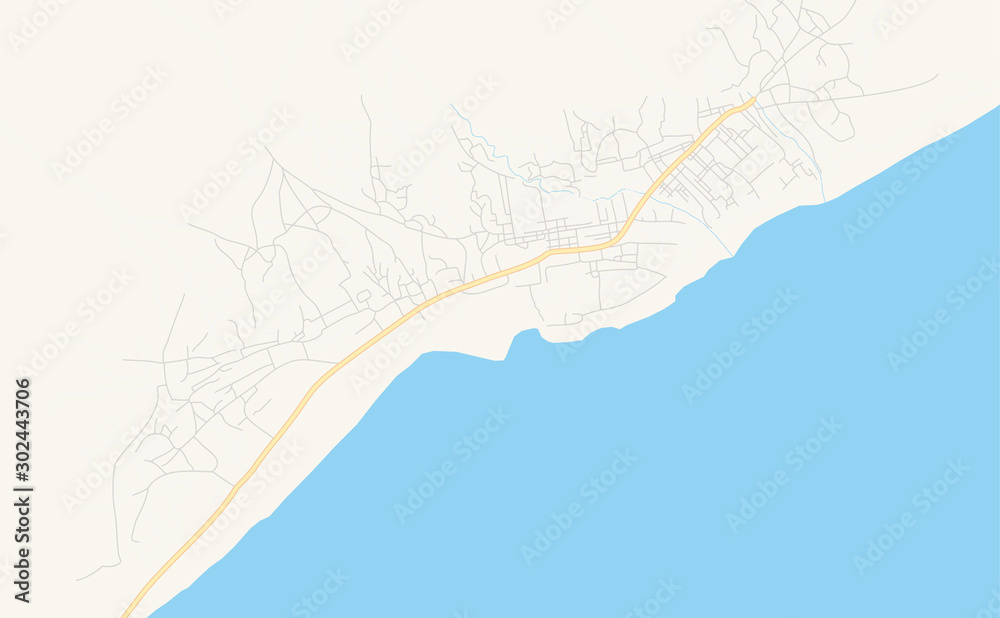 Printable street map of Marka, Somalia Printable street map of Marka, Somalia