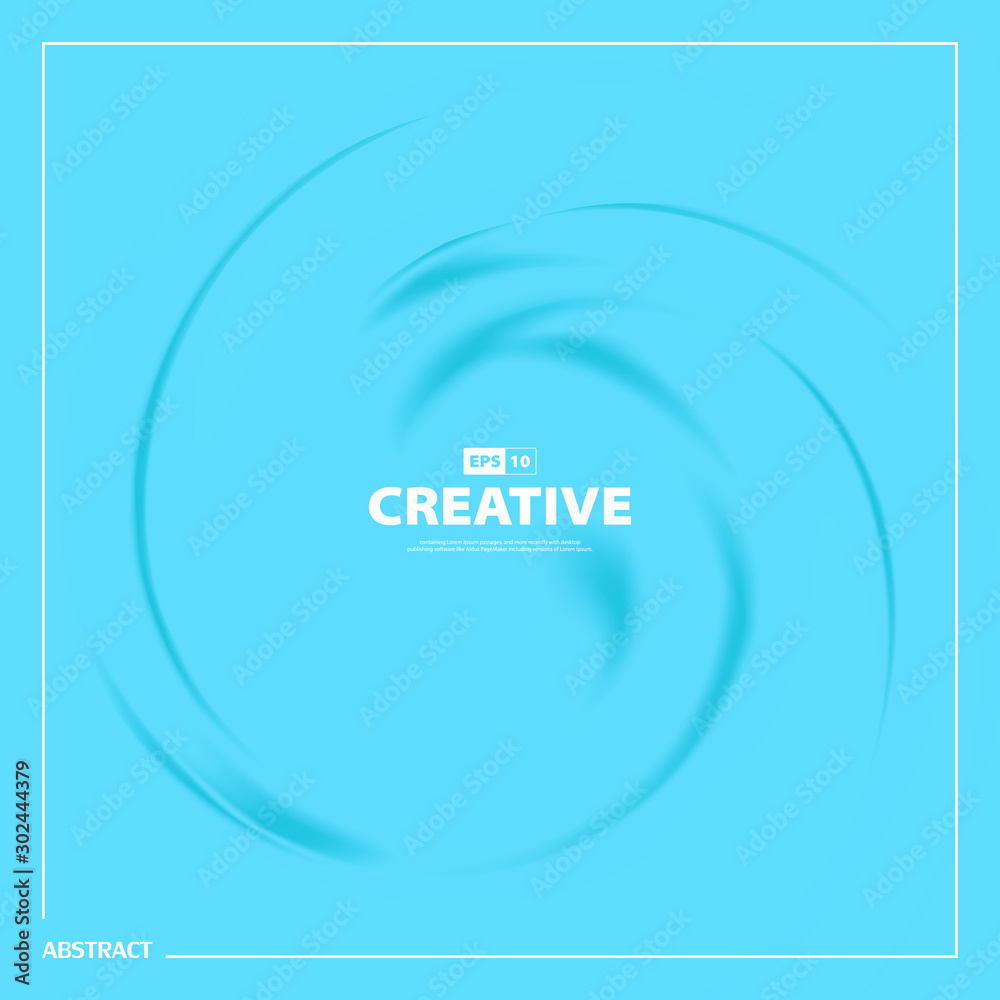 Abstract blue swirl wavy pattern design of minimal cover background. illustration vector eps10 Abstract blue swirl wavy pattern design of minimal cover background. illustration vector eps10