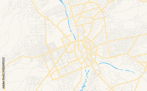Printable street map of Owerri, Nigeria