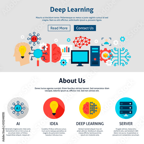 Deep Learning Website Design