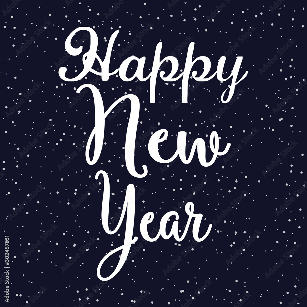 Happy new year cute background. Happy new year cute background.