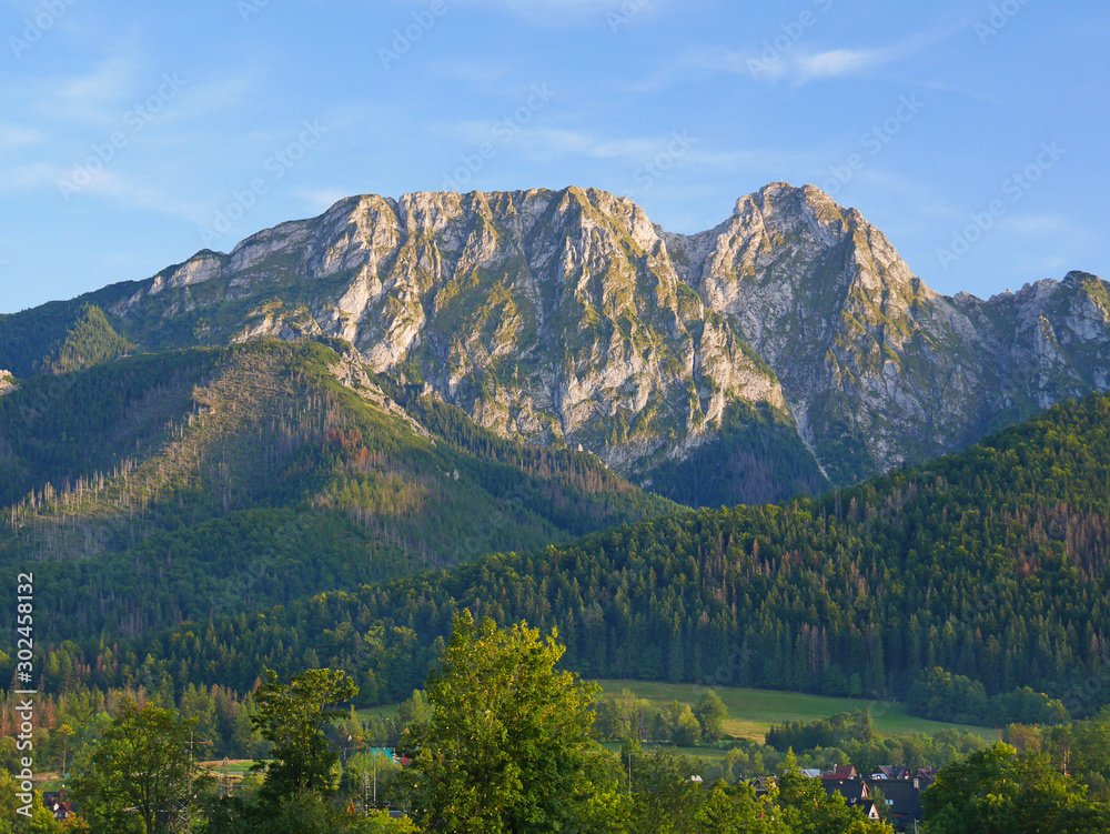 View of Giewont Tatry 