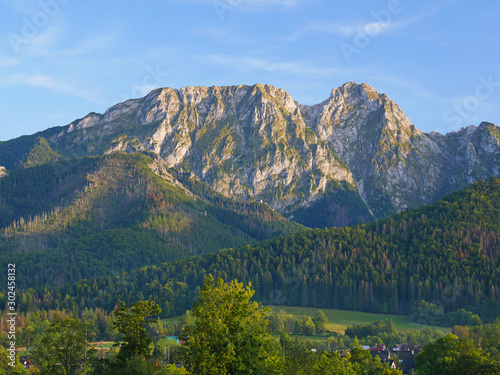 View of Giewont Tatry 