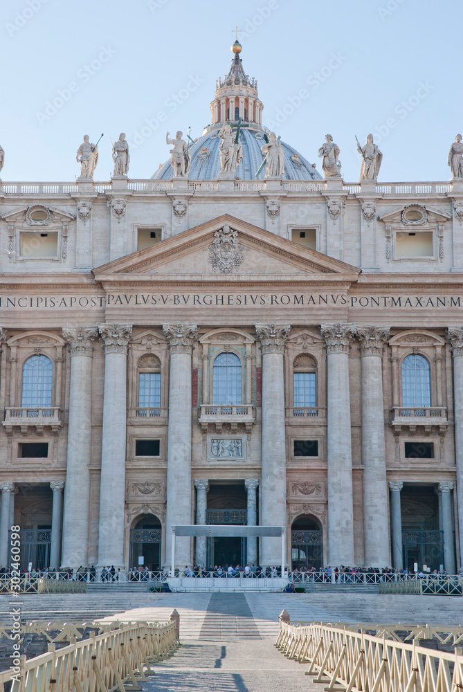 Vatican City, Rome, Italy. Winter 2018