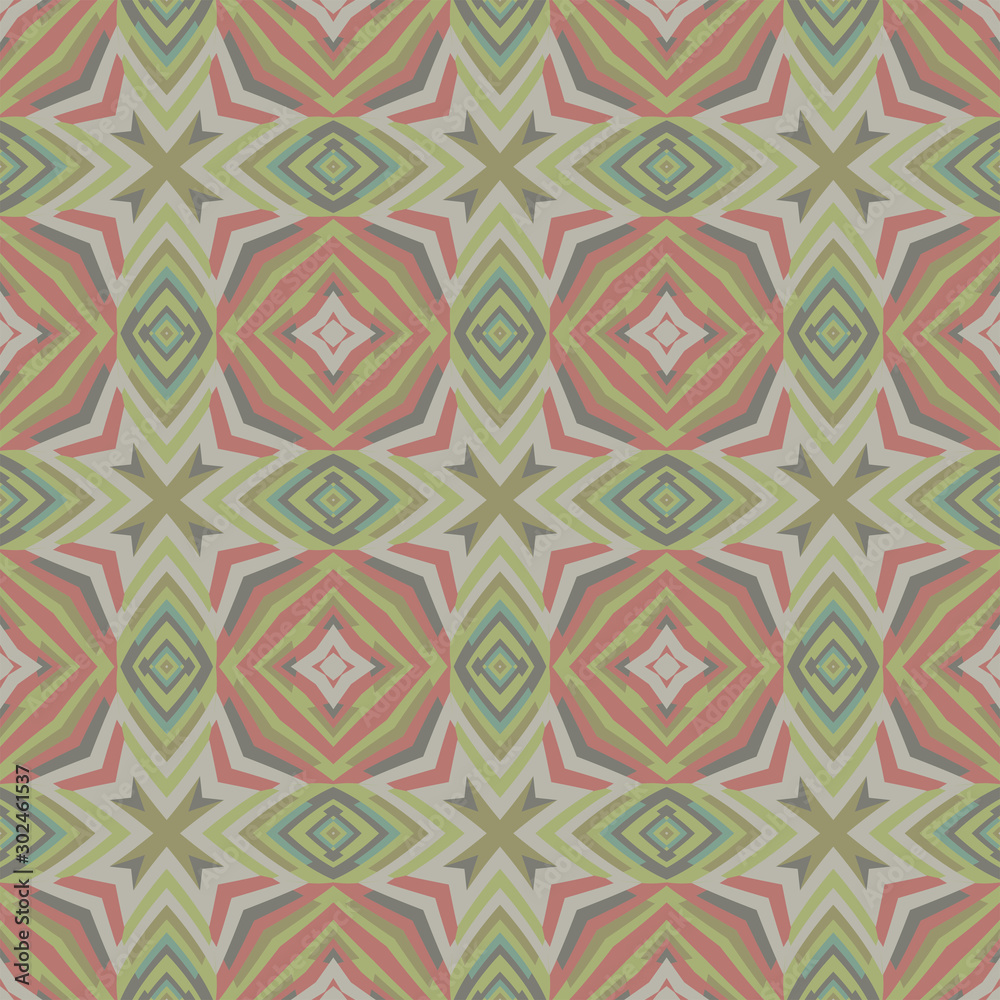 Endless colorful pattern for wallpapers, design and backgrounds, vector seamless pattern.