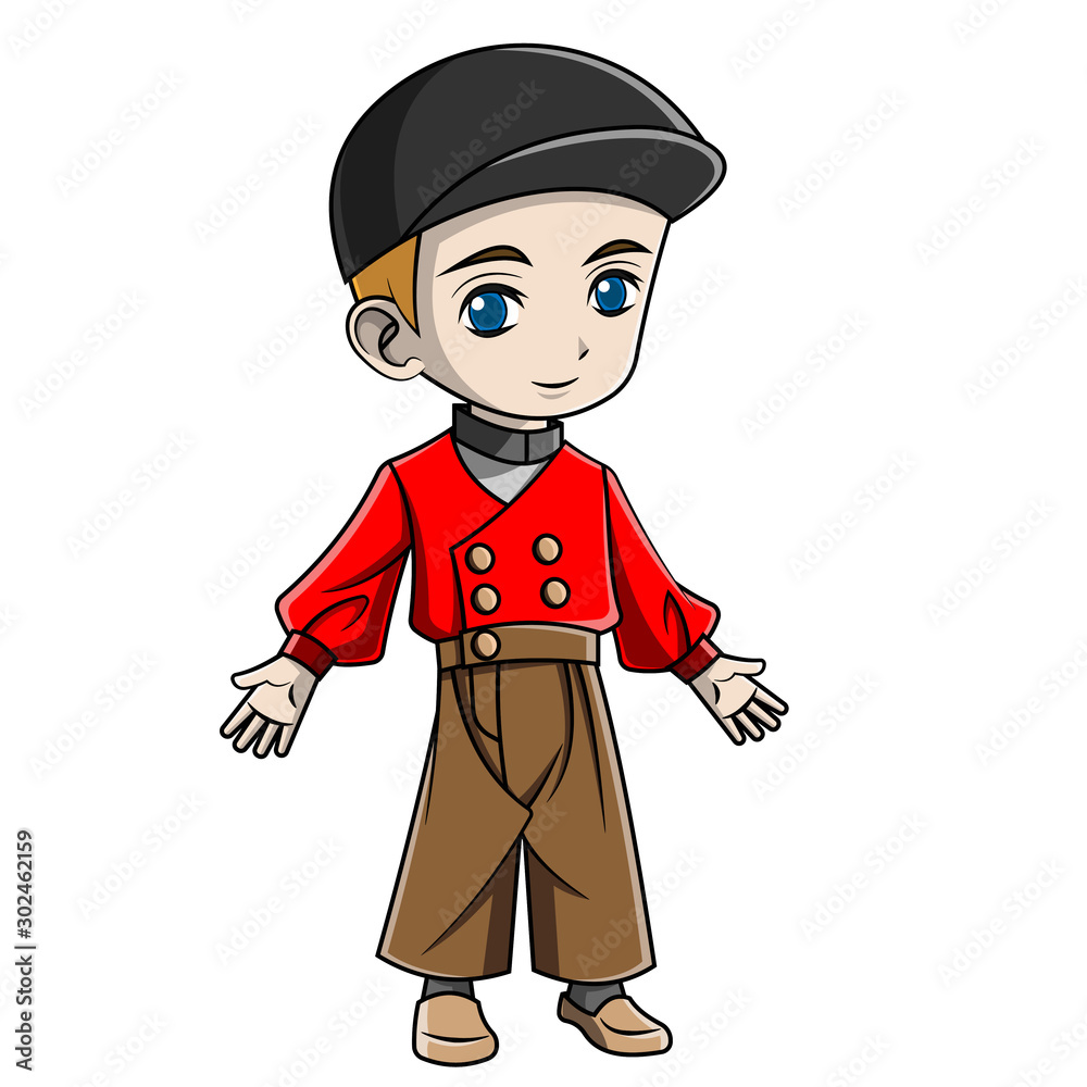 Dutch Boy Cartoon