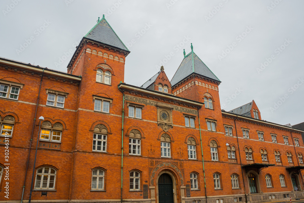 Odense, Denmark: Traditional historic house in Odense, Denmark HC Andersen's hometown. Facade on a house in Odense