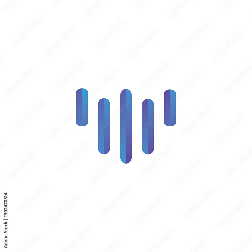 sound wave ilustration logo vector icon template sound wave ilustration logo vector icon template