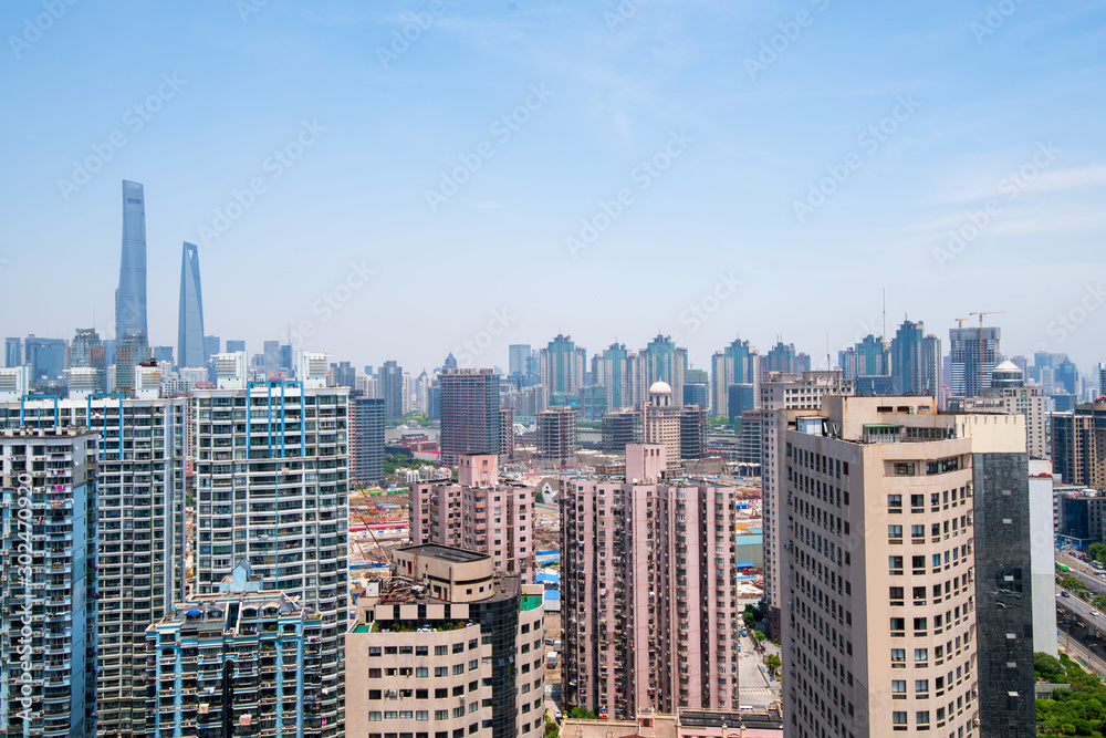 Obraz premium Beautiful architecture building cityscape of macau city skyline