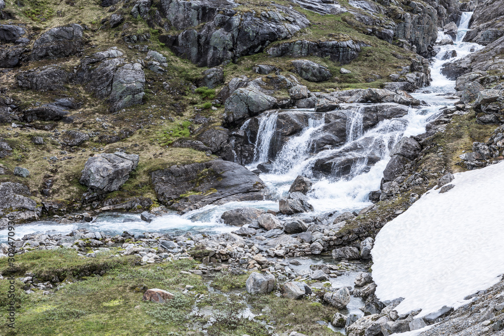 Norwegen, Landschaft um Andalsnes, Trollstigen