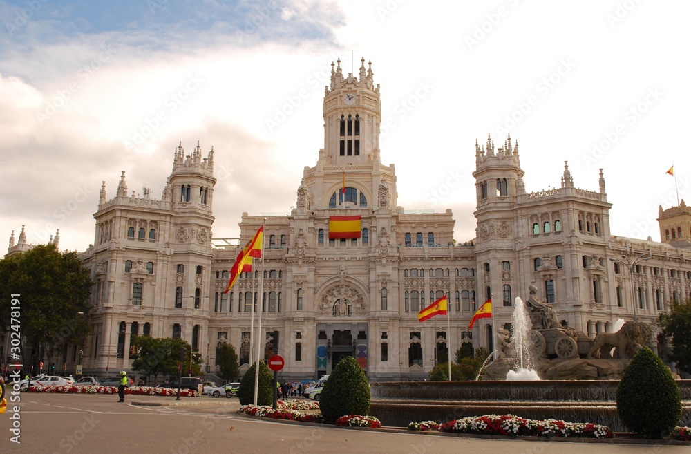 Ayuntamiento de Madrid, España