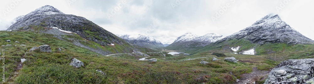 Trollstigen, Landschaft, Norwegen