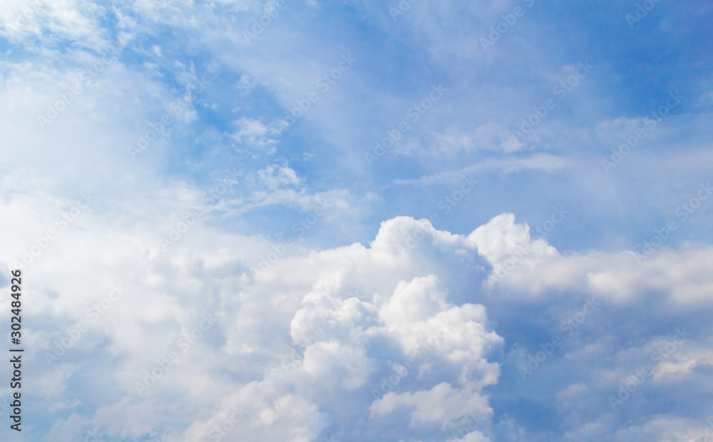 Fototapeta premium Cloudy Sky Background.