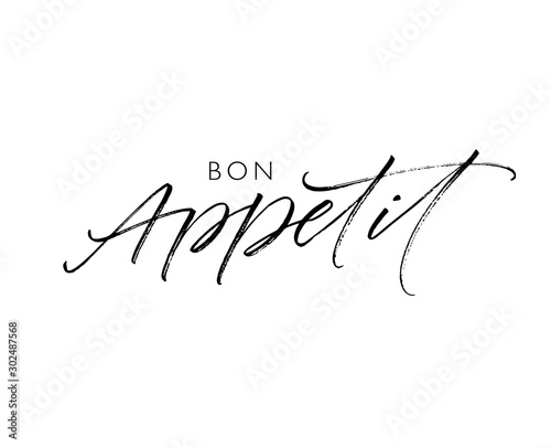 Fotografia Bon Appetit postcard
