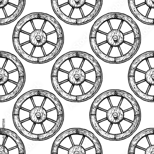 Pattern with  Wheel.