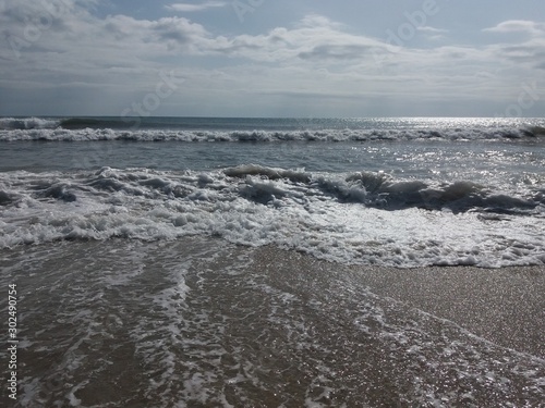 the beach in Tunisia