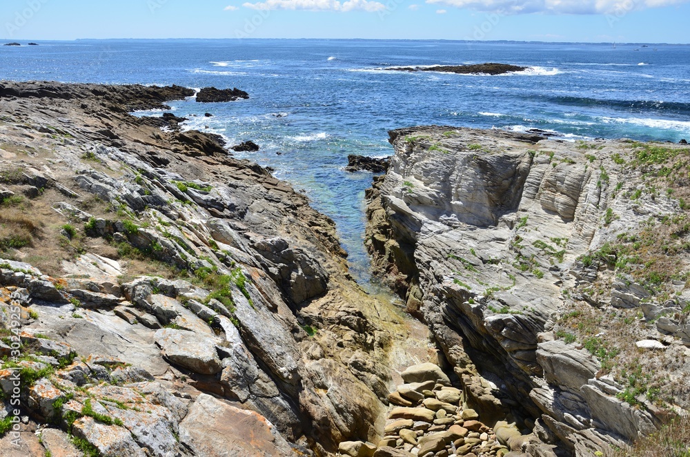 Rocks on the ocean