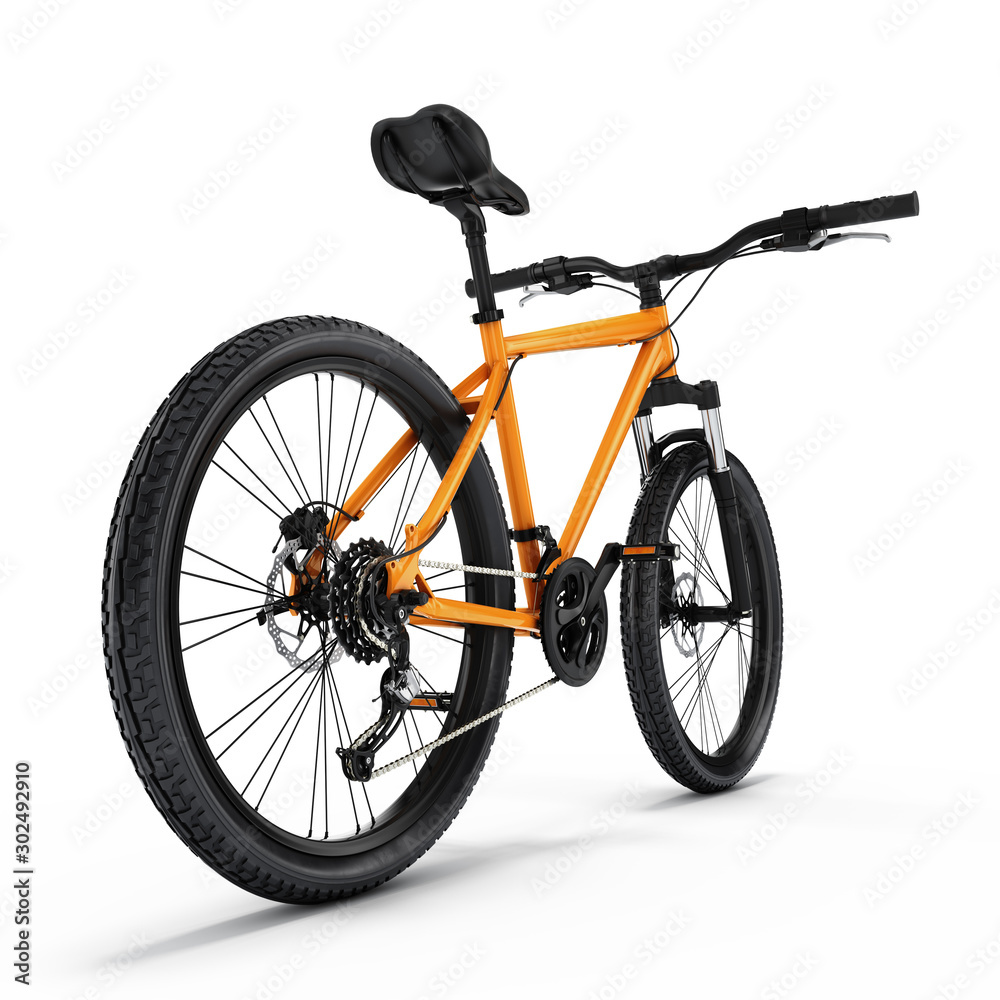 Fototapeta premium 3D Rendering Mountain Bike