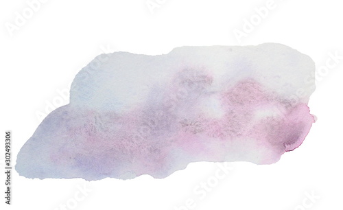 Watercolor Texture Hand Painted Blobs