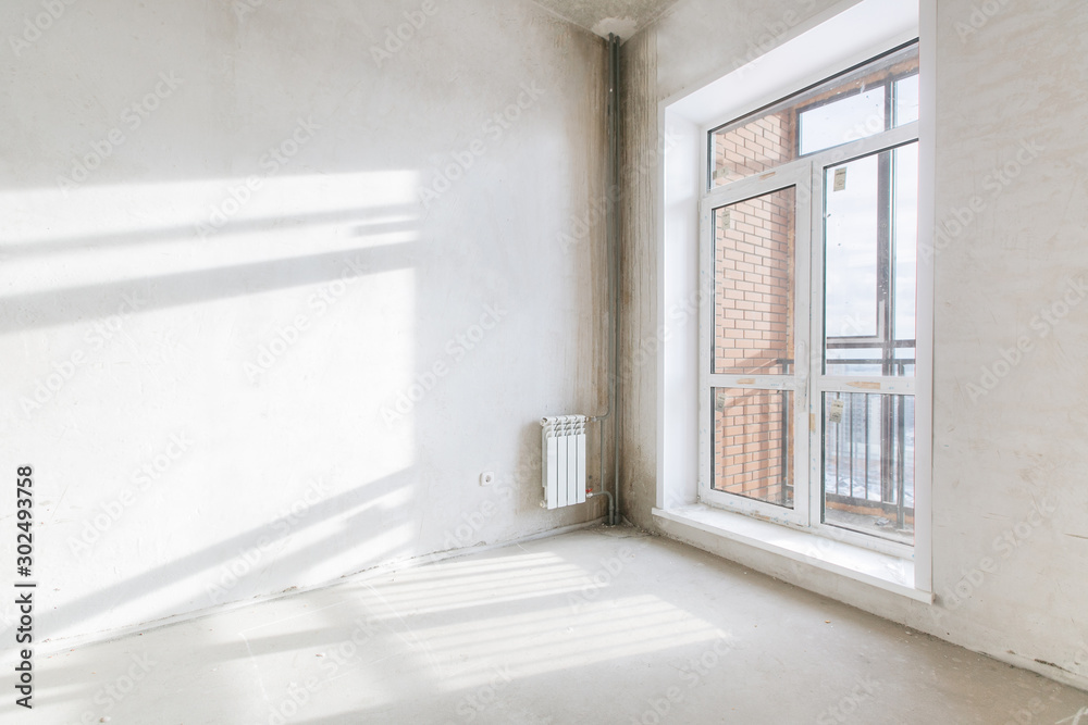 interior of the apartment without decoration interior of the apartment without decoration
